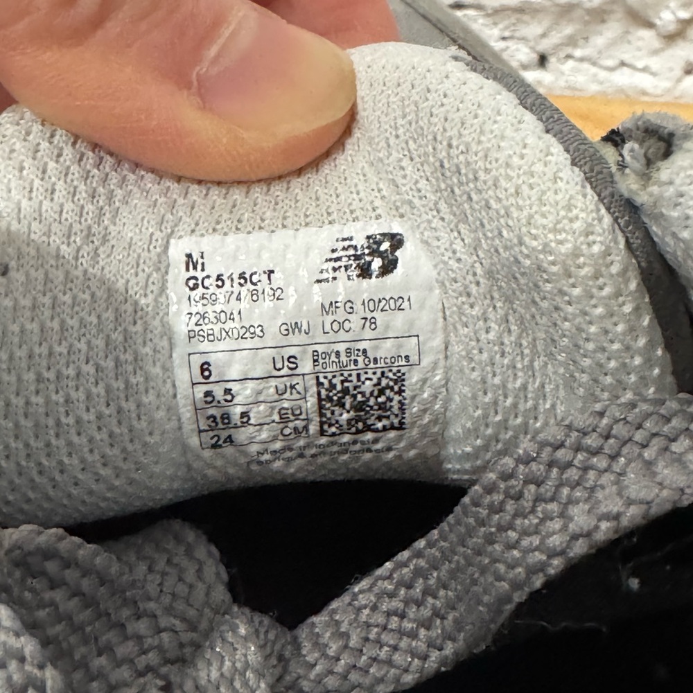 New Balance Shoes Gray Purple 515 Comfrt Running Sneaker - Picture 8 of 8